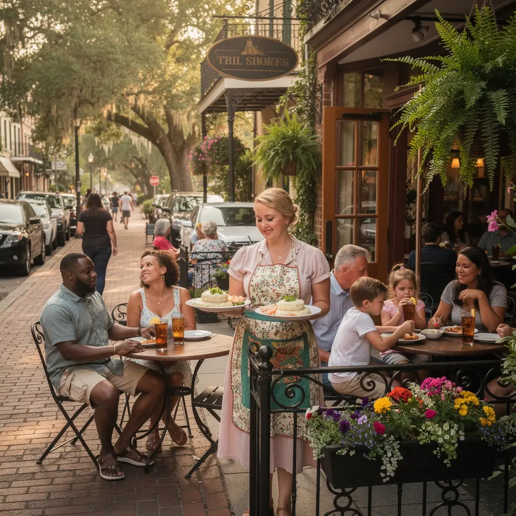 Urokliwy widok na stoisko z przyprawami i ziołami w amerykańskim mieście.